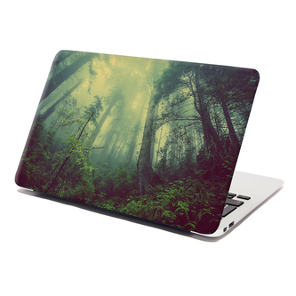 Samolepka na notebook Temný les: 38x26 cm