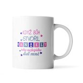 Hrnek Když Bůh stvořil manžely: 330 ml