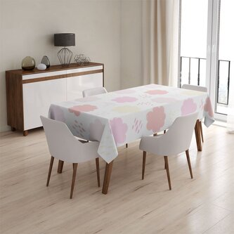 Ubrus Barevné obláčky: 90x90 cm
