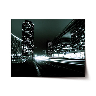 Plakát Noční ulice: 60x40 cm Plakát Noční ulice: 60x40 cm