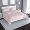 Povlečení Bílé a růžové květy: 140x220 / 90x70
