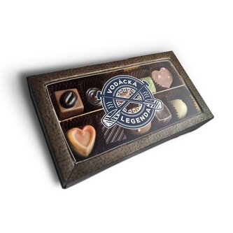Pralinky Vodácká legenda: 10 ks pralinek Pralinky Vodácká legenda: 10 ks pralinek