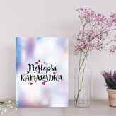 Dárková cedulka Nejlepší kamarádka: 30x40 cm