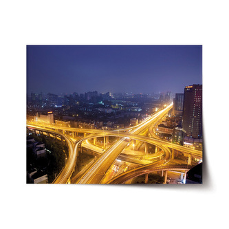 Plakát Křižovatka: 90x60 cm