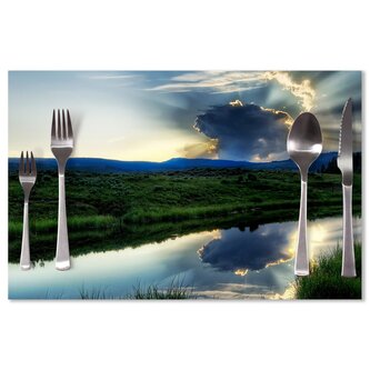 Prostírání Mrak nad řekou: 40x30cm