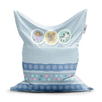 Sedací vak Plyšáčci: 150x100 cm