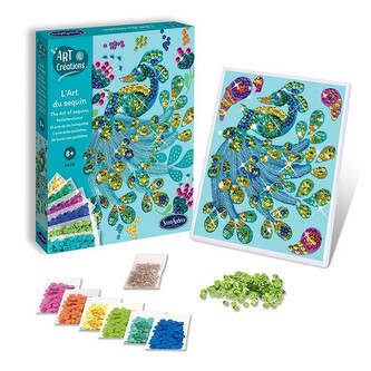 Barevné flitry - Páv Barevné flitry - Páv