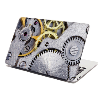 Samolepka na notebook Hodinový strojek: 29x20 cm