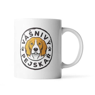 Hrnek Vášnivý pejskař: 330 ml