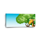 Obraz Zvířátka 2: 110x50 cm