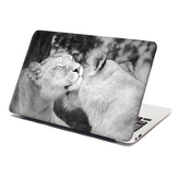 Samolepka na notebook Lvice: 38x26 cm