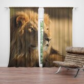 Závěs Lev 3: 2ks 140x250cm