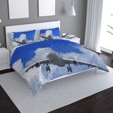 Povlečení Letadlo při přistání: 140x220 / 90x70