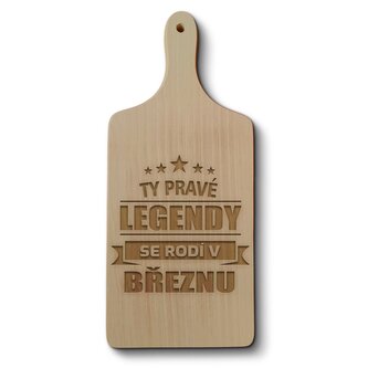 Prkénko Ty pravé legendy se rodí v březnu