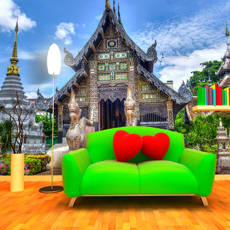 Tapeta Chrám: 208x125 cm