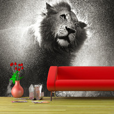 Tapeta Mokrý lev: 208x125 cm