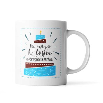 Hrnek Vše nejlepší k tvým narozeninám: 330 ml
