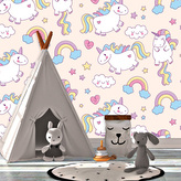 Tapeta Jednorožci: 208x125 cm