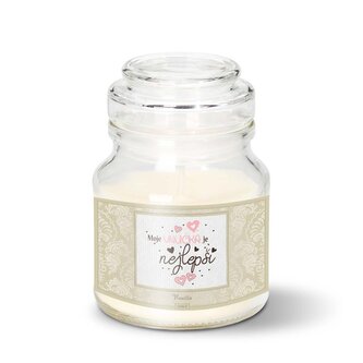 Svíčka Moje vnučka je nejlepší: 120 g