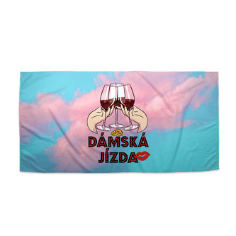 Ručník Dámská jízda: 50x100 cm