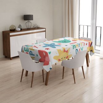 Ubrus Happy day: 90x90 cm Ubrus Happy day: 90x90 cm