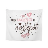 Deka Moje vnučka je nejlepší: 150x120 cm