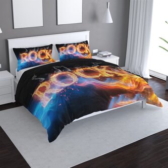 Povlečení Rock: 140x220 / 90x70