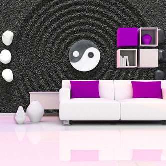 Tapeta Jin a jang: 125x75 cm Tapeta Jin a jang: 125x75 cm