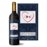 Červené víno Puzzle love: 0,75 l 