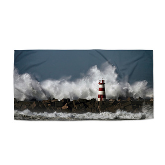 Ručník Maják ve vlnách: 50x100 cm
