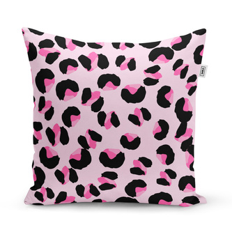 Polštář Růžový gepard: 60x60 cm
