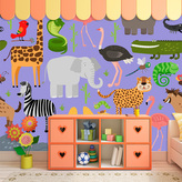 Tapeta Animované safari: 208x125 cm