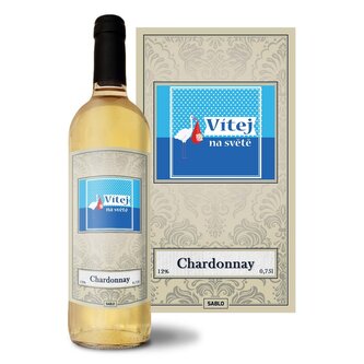 Bílé víno Vítej na světě: 0,75 l 