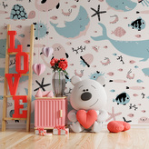 Tapeta Animovaný mořský svět: 125x75 cm