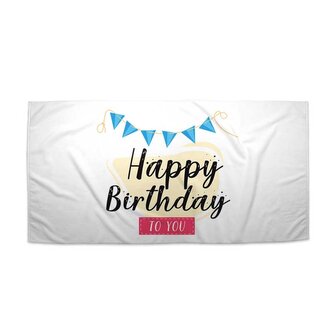 Ručník Happy Birthday to you : 30x50 cm Ručník Happy Birthday to you : 30x50 cm