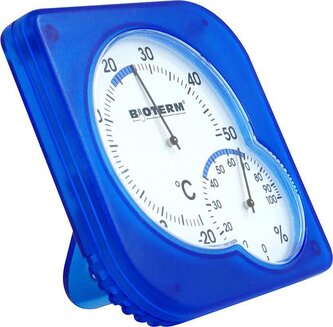 teploměr venk./vnitřní 75x75 mm 014800