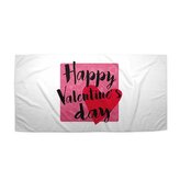 Ručník Happy Valentine’s day: 70x140 cm