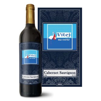 Červené víno Vítej na světě: 0,75 l 