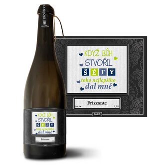 Prosecco Když Bůh stvořil šéfy: 0,75 l 