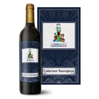 Červené víno Jsi moje kyselina: 0,75 l 