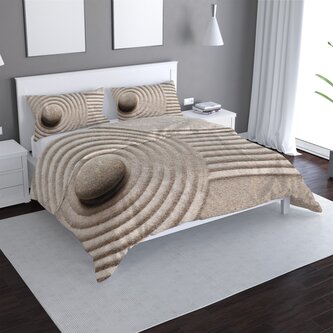 Povlečení Otisk v písku: 140x220 / 90x70
