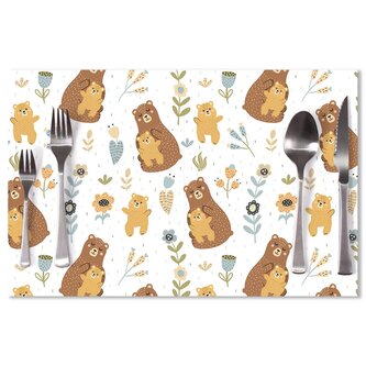 Prostírání Medvědi: 40x30cm