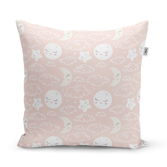 Polštář Mráčky a měsíc: 60x60 cm