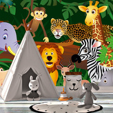 Tapeta Zvířátka: 208x125 cm