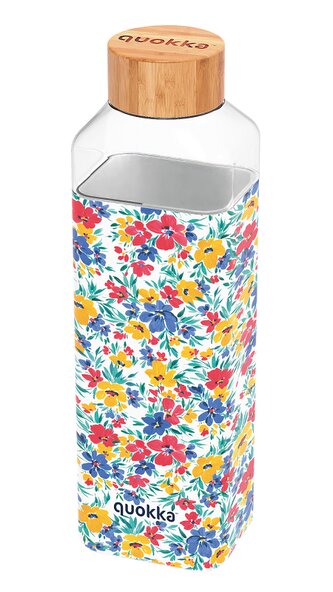 Skleněná láhev na vodu Storm, 700ml, Quokka, ditsy (il. foto)