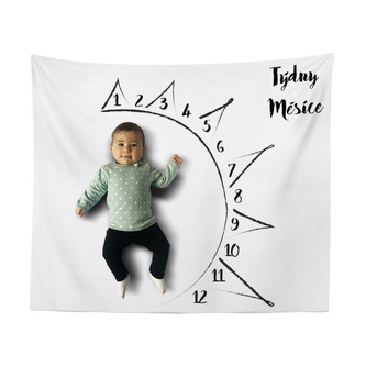 Milníková deka Paprsky slunce: 100x100 cm