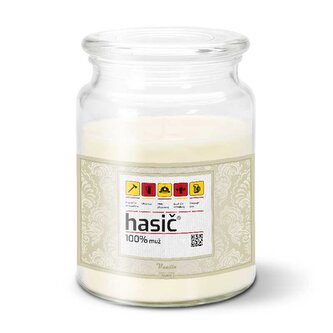 Svíčka Hasič: 500 g