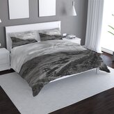 Povlečení Černobílé údolí: 140x220 / 90x70