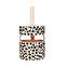 Dětská sklenice s brčkem, 230ml, Neon Kactus, leopard