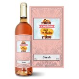 Růžové víno Čas strávený s rodinou: 0,75 l 